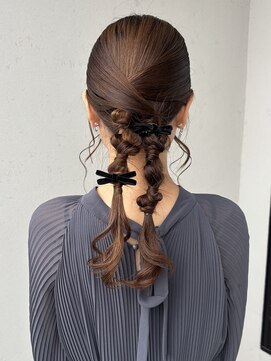 ロンド ヘアー(Rondo. Hair) 大人ツインアレンジ