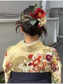 ☆卒園式☆個性派タイトシニヨン