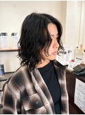ニュアンスウェーブパーマ×顔まわりレイヤー