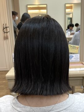 アルターリール(aL ter Rire) くびれヘア/アプリコットオレンジ/ハイライトカラー/澤瑞絵