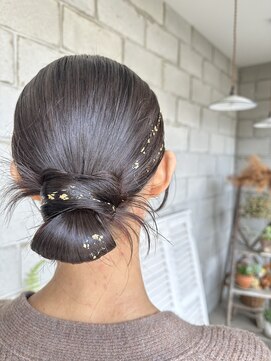ニキ ヘアー ネイル 子安店(niki hair, nail) シニヨンアレンジ