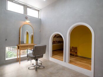 アンジュ 笠懸店(ange)の写真/お子様連れ大歓迎&親子でのカットもOK◎angeでゆったり過ごしながら、癒しのサロンタイムを♪