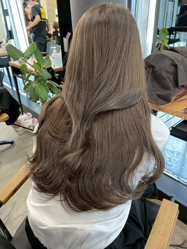 コート 表参道(Cote) ブリーチなし透明感カラー/アッシュグレージュオリーブブラウン