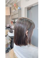 リュアル(ruearle)&nbsp;大人可愛い　ボブ　透け感カラー