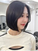 【ミニボブ】ナチュラルボブ/ストレートボブ/ショートボブ
