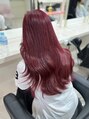 シー 池袋(SHE) ブリーチありWカラー+髪質改善トリートメント☆