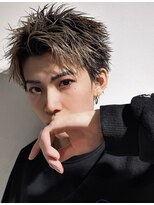 オーシャントーキョー 原宿(OCEAN TOKYO)&nbsp;メンズアップバング×ツーブロック×スパイキーショート