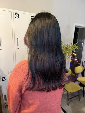 アンブレラカラー×ピンクライト