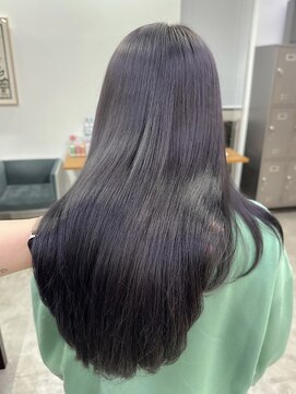 ソピ バイ インビテーション(sopi by invitation) ブリーチカラー 透明感カラー ダークラベンダーグレージュ