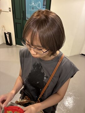 クリック(Click) レイヤーボブ／シナモンベージュ／小倉