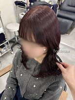 エス 天満扇町(esu)&nbsp;ブリーチ無しボルドー