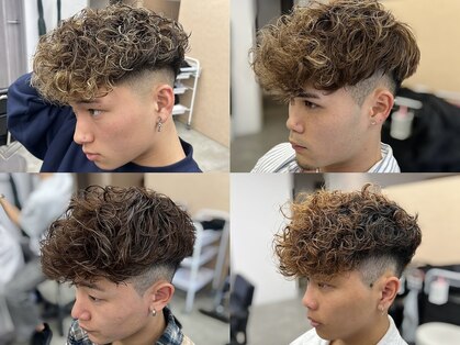 men’s UMBER GALE京都西院 メンズカット パーマ 眉毛カット【メンズ アンバーガレ】 の写真