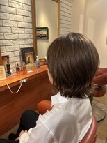 ヘアメイク フレンシア(hair make flencia)&nbsp;大人可愛い外ハネくびれレイヤー【112スタイル】