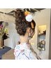 お呼ばれヘアセット♪¥5000