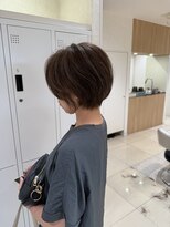 クレア 上大岡(CREA)&nbsp;白髪ぼかしハイライト縮毛矯正ダブルカラー髪質改善30代40代50代