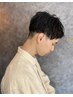 【ひそかな人気メンズ限定メニュー】カット+眉カット+ノーズワックス¥5940