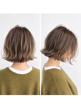 サラジュ 逆瀬川店(SARAJU) くびれボブ×ハイライト