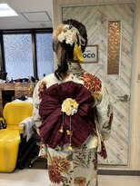 ヘアースペース 練馬店(hair space COCO)&nbsp;浴衣着付けとヘアーセット