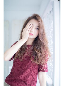 ロンド ルージュ 銀座店(Lond rouge) 【佐藤詩穂】かきあげバングが大人可愛いモテ髪スタイル