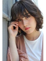 ブークル(boucle)&nbsp;外国人風外ハネカーリー重ためボブ