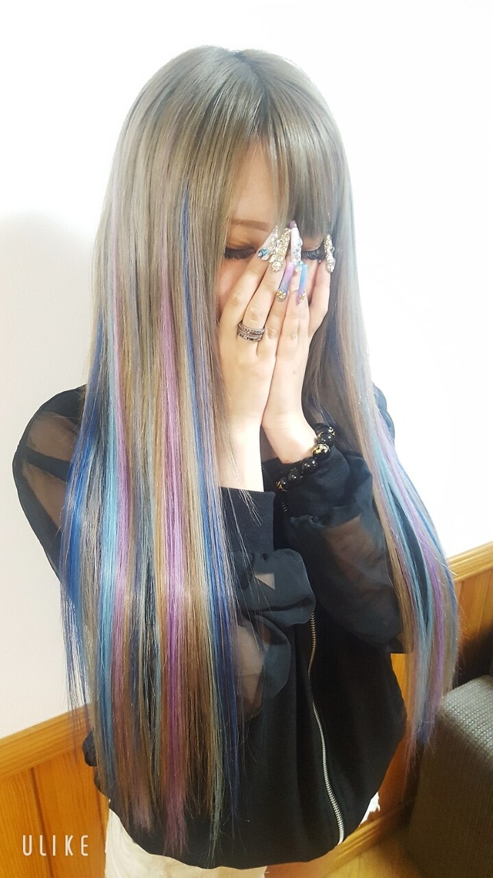 エクステ120g☆派手ギャルメッシュ(^ ^)：L075901038