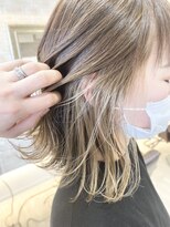 ヴィアスヘアー(vias hair)&nbsp;インナーカラー×ベージュ