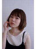 浜辺美波風ふんわりナチュラルボブカット/10代20代30代