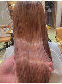 大人かわいい♪20代30代40代髪質改善カラー艶感ストレート透明感