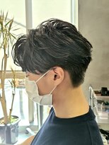 エリマ 調布(elima)&nbsp;かき上げセンターパート/韓流マッシュ/無造作パーマ