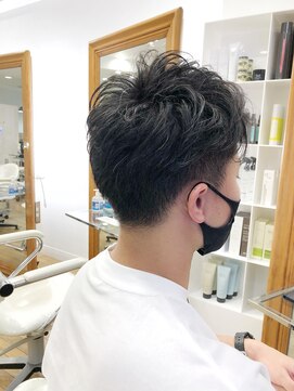 ヘッズ 本八幡店(HEADS) MEN'S HAIR センターパート サイドパート 韓国マッシュ