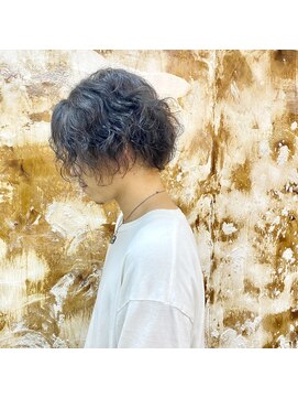 モスト(MocT) メンズパーマ×ツーブロック