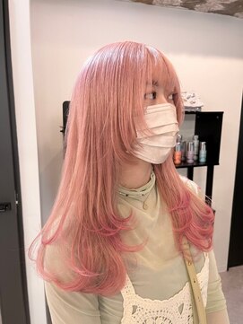 ペレ 渋谷(PELE) K96_ピンクベージュ×コットンピンク