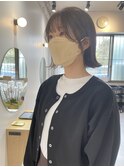 前髪あり大人ボブ20代30代40代　HACCH