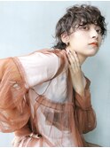 ニュアンスショート_大人ガーリーチョコレートプリカール_79276