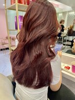 ジーナ 名駅(XENA.) 秋冬にカラーするなら◎wine red☆