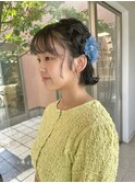 短めボブアレンジ