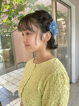 クロエ バイ ラヴィズム 小針店(CLOE by LUVISM) 短めボブアレンジ