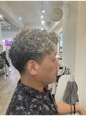 ボリュームパーマ^_^ハイトーンカラー/20代30代40代50代