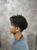 スピン 本八幡(SPIN)&nbsp;ベリーショート/ダークアッシュ/ニュアンスパーマ/韓国マッシュ