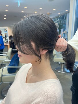 ディフィーノ 青山(DIFINO) 結んでも可愛い！顔周りレイヤー