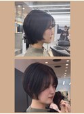 似合わせbefore・after癖毛でもお任せ！【横浜ショート】