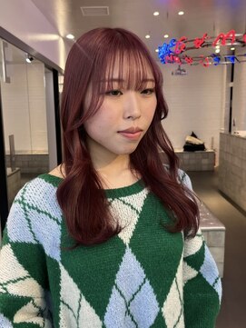 ゲーム 原宿店(GAME) ダブルカラーケアブリーチハイトーンピーチピンク