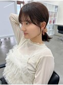 ○結んでも可愛い大人美人な顔まわりカット20代30代40代