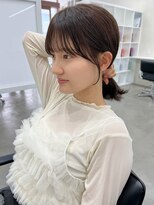 キートス 高知店(kiitos)&nbsp;○結んでも可愛い大人美人な顔まわりカット20代30代40代