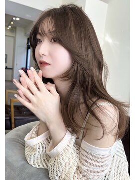 コート 表参道(Cote) Cote 美髪/ダークアッシュ/セミディ/シアーカラー/韓国レイヤー