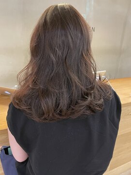 ローレン(LOREN) 透明感髪質改善ベージュダブルカラーミルクティーグレージュ