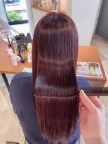 サラビューティーサイト 志免店(SARA Beauty Sight)&nbsp;大人女性　艶髪ルビーカラー☆小林