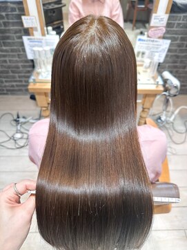 プラグ バイ ネオリーブ(plug by neolive) 前髪×髪質改善[髪質改善/縮毛矯正/韓国]K