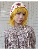 スタニング 渋谷(STUNNING.) レイヤー/ボブ/ケアブリーチ/ダブルカラー/ハイトーン【修】