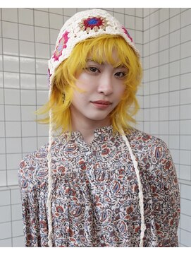 スタニング 渋谷(STUNNING.) レイヤー/ボブ/ケアブリーチ/ダブルカラー/ハイトーン【修】